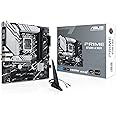 ASUS Prime B760M-A WiFi Motherboard Intel B760, LGA 1700, mATX, DDR5, PCIe 5.0, 2 M.2 Slots, WiFi 6E, USB 3.2 Gen 2, Type-C, Black
