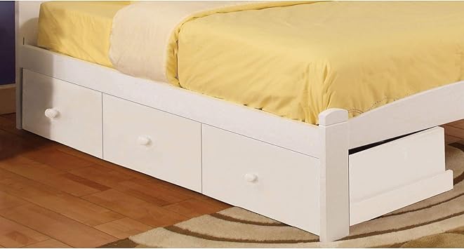 Amazon Com Furniture Of America Ava Underbed Storage Drawers Set