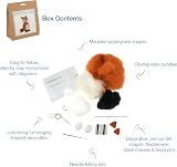 Trimits Needle Felting Craft Kit Fox 6 x 12cm Beginners view 4