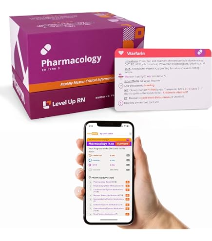 Amazon.com: Pharmacology Flash Cards – No Fluff – Nursing School