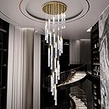ykolupty 25-Light High Ceiling Chandelier Modern