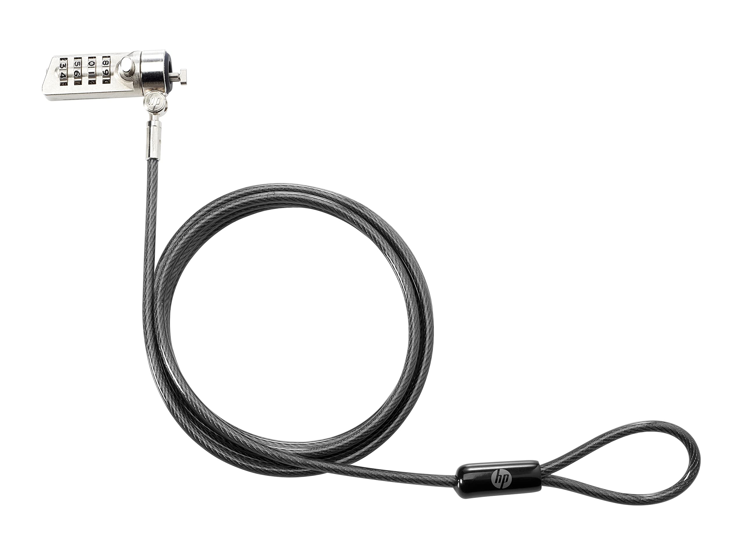 HP Essential combination lock.