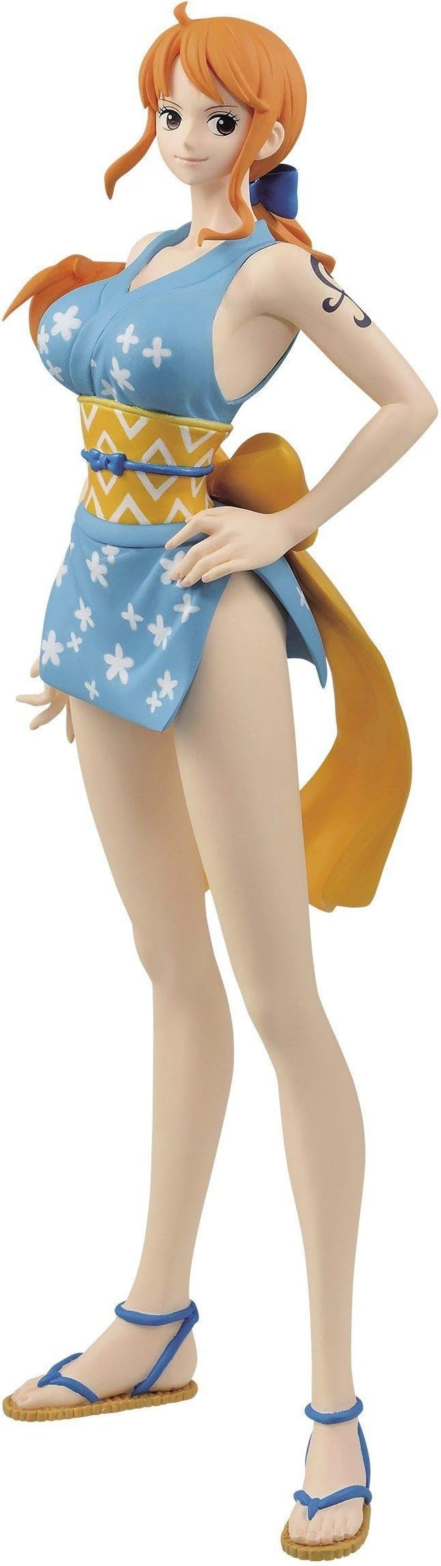 Amazon Com Banpresto One Piece Glitter Glamours Nami Wanokuni Style Ver A Multiple Colors Toys Games