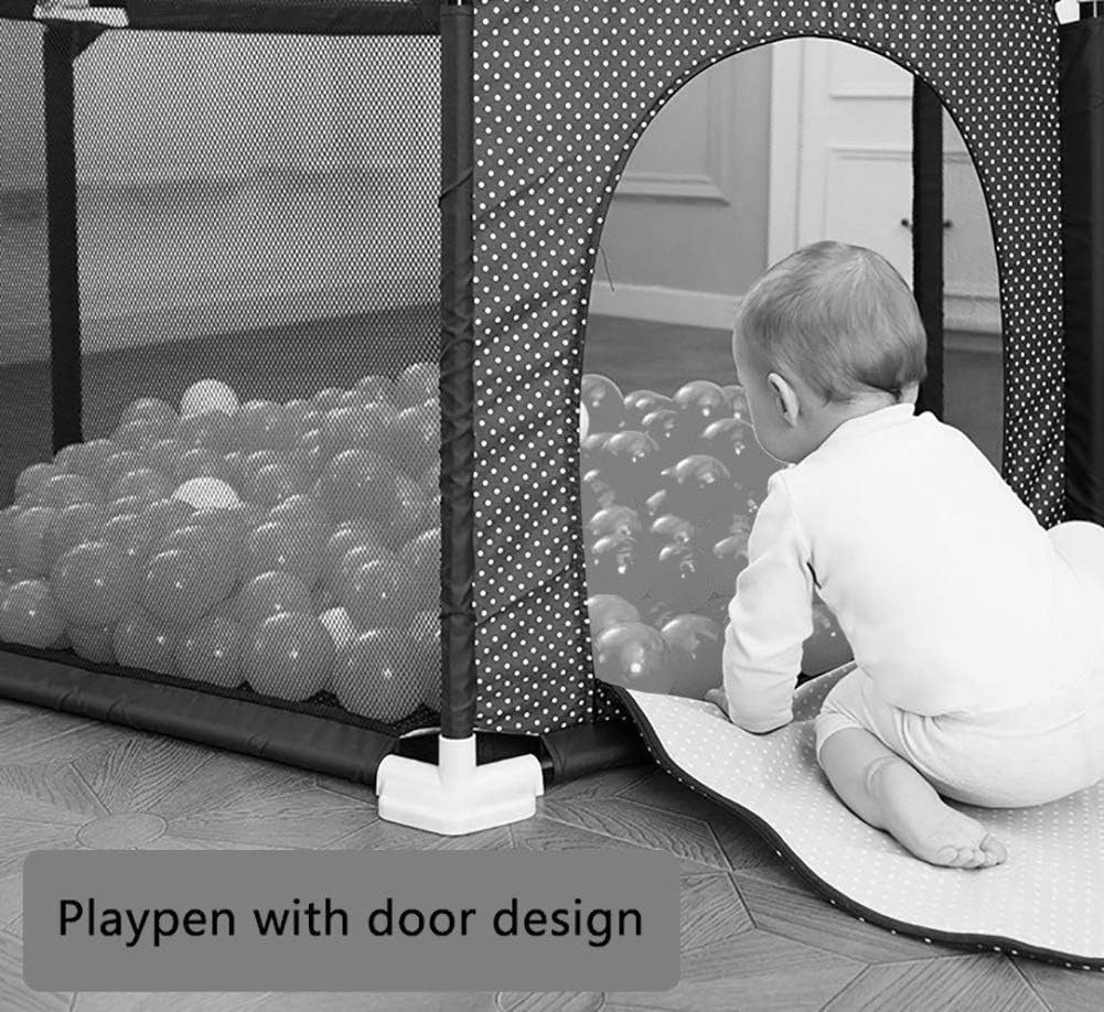 Taille 180 66 5 Cm Weholy Parc Pour Bebe Avec Moustiquaire Anti Renversement Anti Moustique Anti Collision Pour Bebe Barriere De Securite Pour Centre Dactivite Pour Enfants Mobilier Parcs