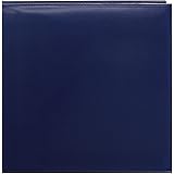 Pioneer 12 Inch by 12 Inch Snapload Sewn Leatherette Memory Book, Navy Blue