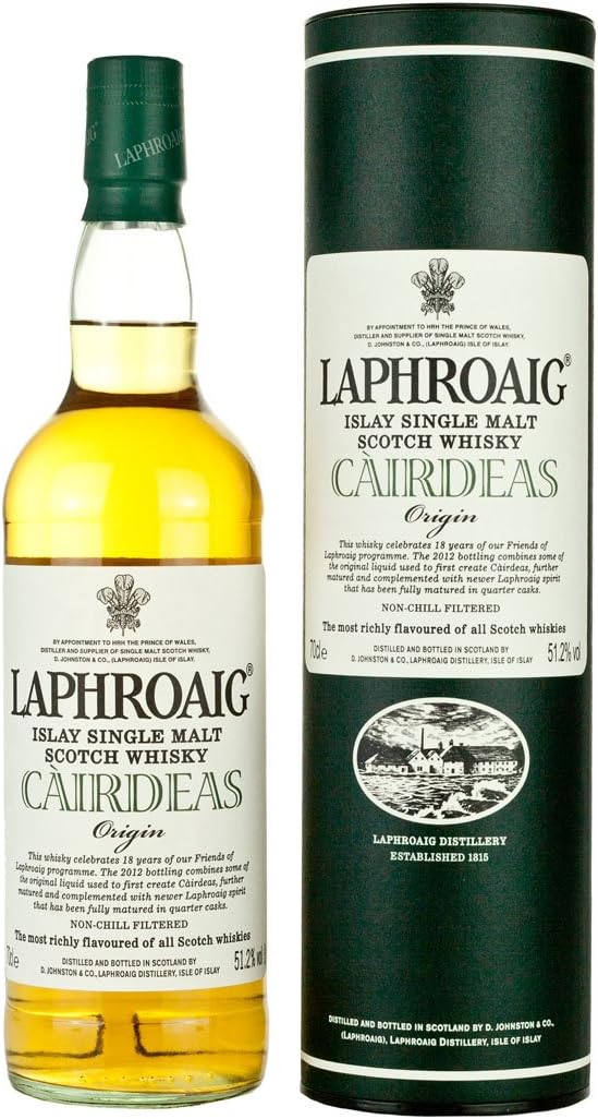 Laphroaig Cairdeas Origin Single Malt Whisky Amazon Co Uk Beer Wine Spirits