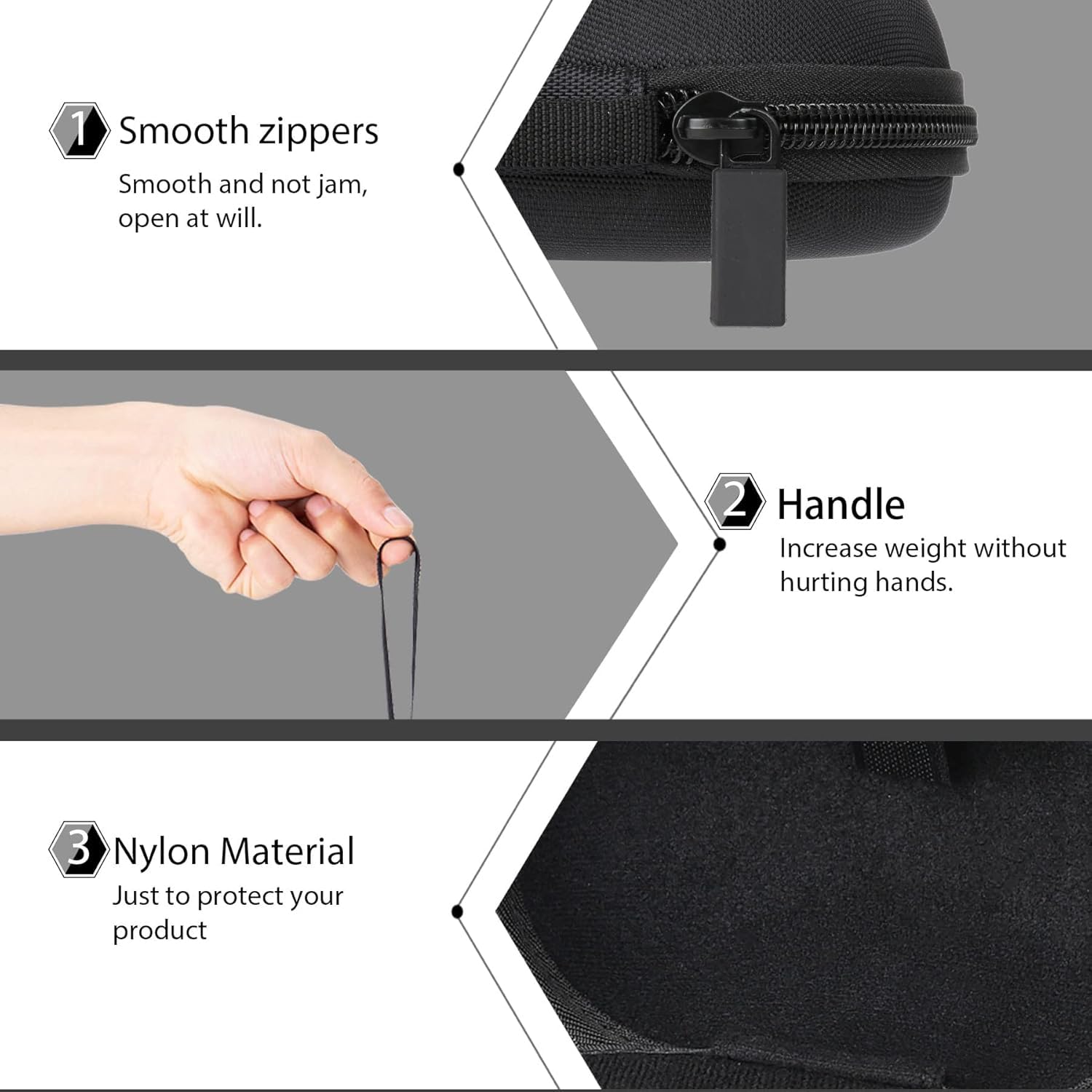 co2CREA case Harte reiseschutzhülle Etui Tasche für Logitech G G309 / G502 Hero/G G502 X Plus Kabellose/Kabelgebundene Gaming-Maus, Nur Tasche 6