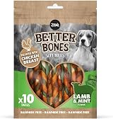 Zoë Better Bones Lamb & Mint Twists Soft Dog Treats 10 ct Pouch view 1