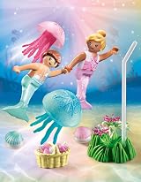Playmobil Mermaid Children with Jellyfish Brand New Set view 2