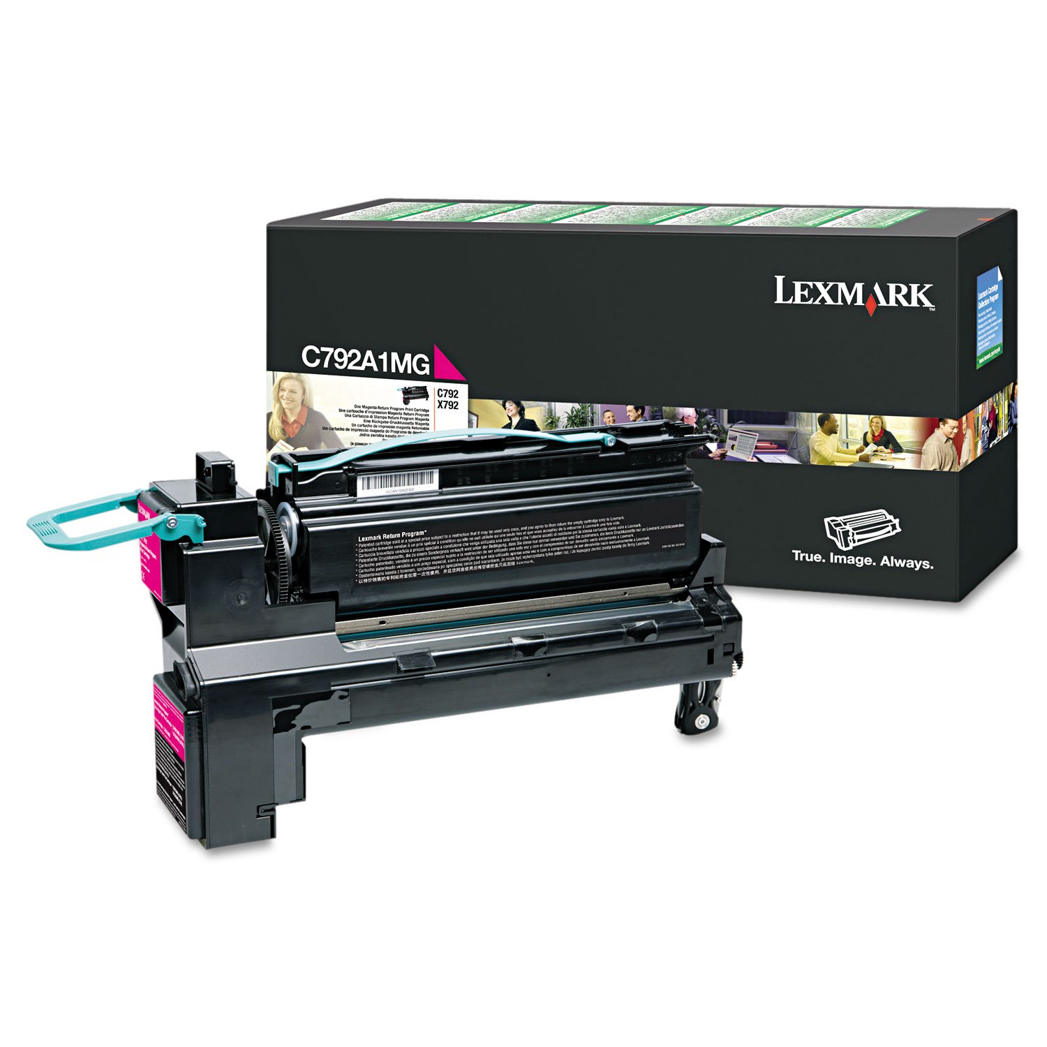 Original Lexmark X/C792 series - Toner cartridge - 1 x magenta - 6000 pages C792A1MG