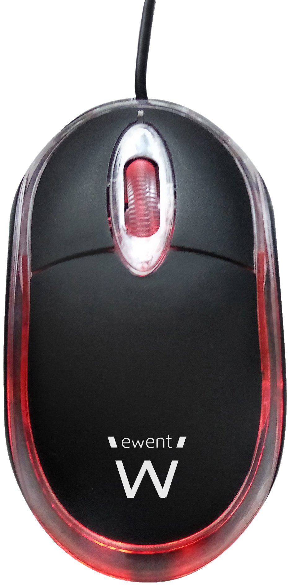 Ewent EW3174 Mini Optical Mouse, 1000dpi, 1.15m Cable