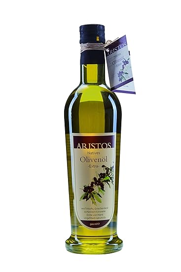 ARISTOS Olivenöl kaltgepresst | Griechisches Extra Natives | Nachhaltiger Eigenanbau in Trikorfo bei Kalamata | Sortenrein 10
