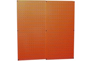 Wall Control 30-P-3232OR Orange Metal Pegboard Pack