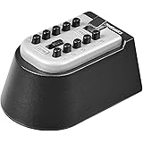 Amazon Basics Wall Mounted Key Storage Box - Push Button Combination Lock - Black