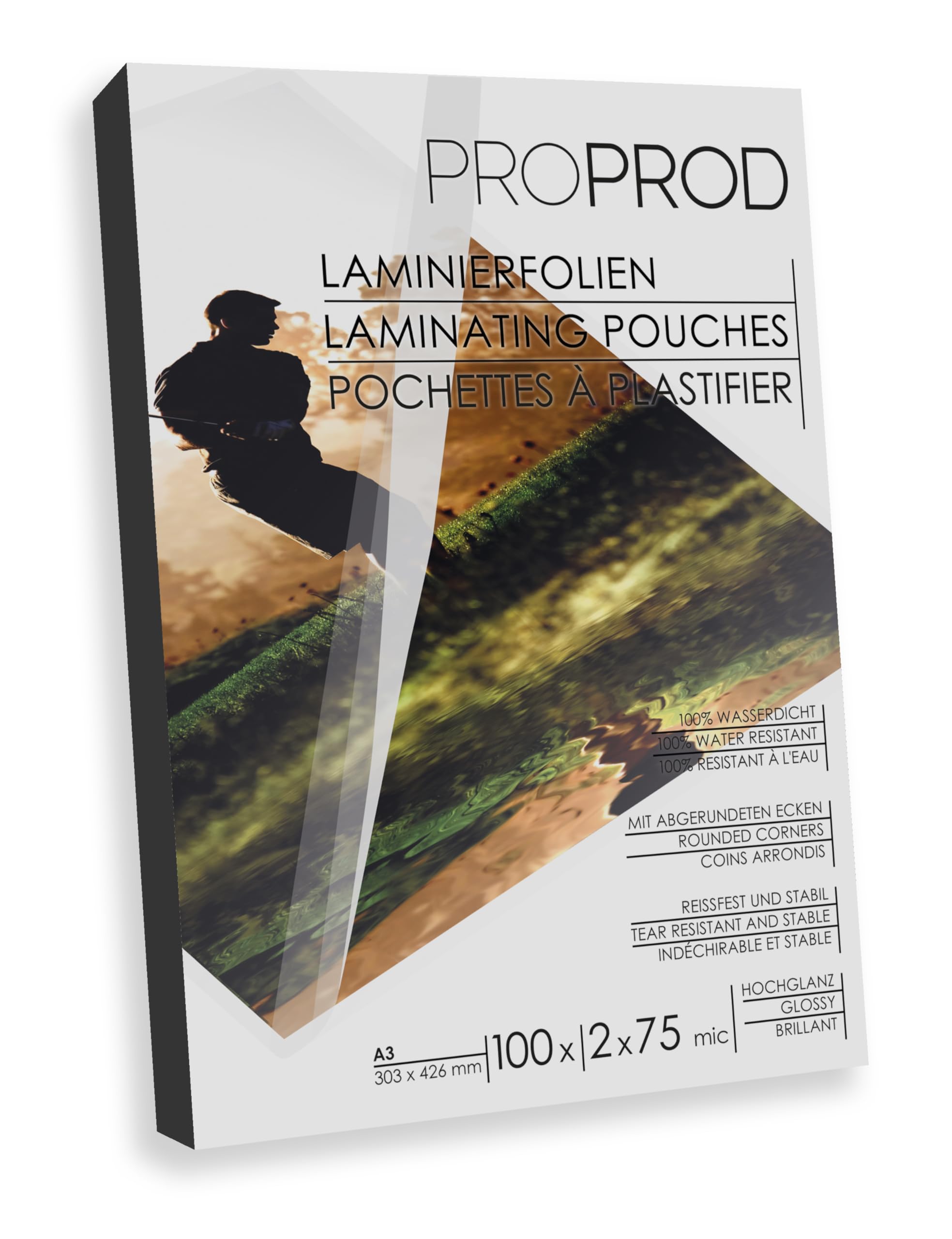 ProProd Premium A3 150 μ Glossy Laminating Pouch (Pack of 100)