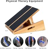 StrongTek Professional Wooden Slant Board Adjustable Incline Calf Stretcher view 3