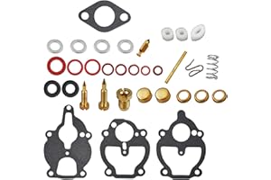ALL-CARB Carburetor Carb Repair Kit Replacement for Zenith IH Farmall Wisconsin Allis 61 161 67 68 Replace K2112 K2111 K2106