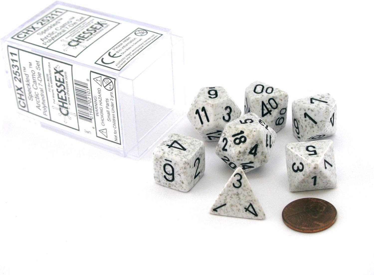 Which Is The Best Chessex Ninja Speckled Polyhedral Set