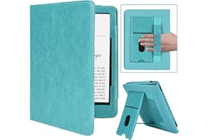 MMK Case for Kindle Paperwhite - All New PU Leather Smart Cover with Auto Sleep Wake Feature for Kindle Paperwhite 11th Generation 6.8" and Kindle Paperwhite Signature Edition 2021 Released