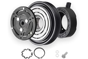 COOLTECH AC COMPRESSOR CLUTCH KIT (6 GROOVE PULLEY, BEARING, COIL, PLATE) FOR Subaru Outback 2005-2009 6cyl 3.0L