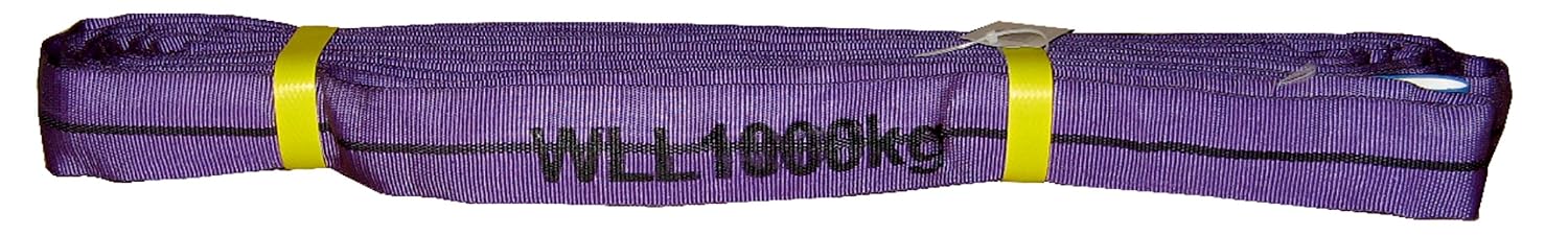 Connex Rundschlinge, 2 m x 40 mm, TÜV/GS Geprüft, Polyester B34420, lila - Image 3