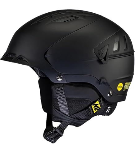 Amazon.com: K2 Phase MIPS Men's Snow Helmet, Black, Small : Sports