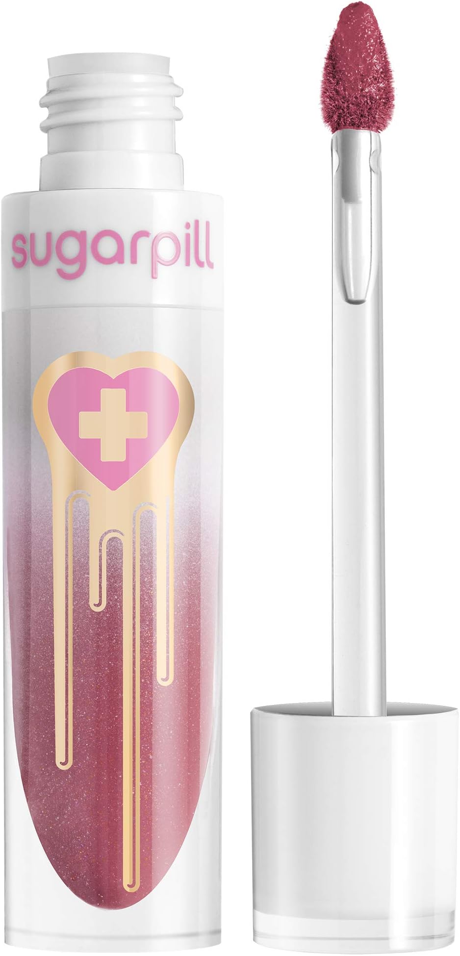 Sugarpill Sparkle Glitter Lip Gloss, Swipe Left