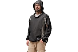 Relexit Mosquito Jacket, Durable Bug-Proof Jacket with Adjustable Hood & Pocket, Summer Adventures Mosquito Proof Clothing