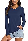 MAGCOMSEN Moisture Wicking Shirts for Women UPF
