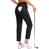 Womens Golf Pants G Gradual G Gradual Women's Golf Pants With Deep Pockets 7/8 Stretch Ankle Sweatpants For Golf, Athletic, Travel, Work, Casual, Lounge, Workout | SHEIN A Travel Pants For Women