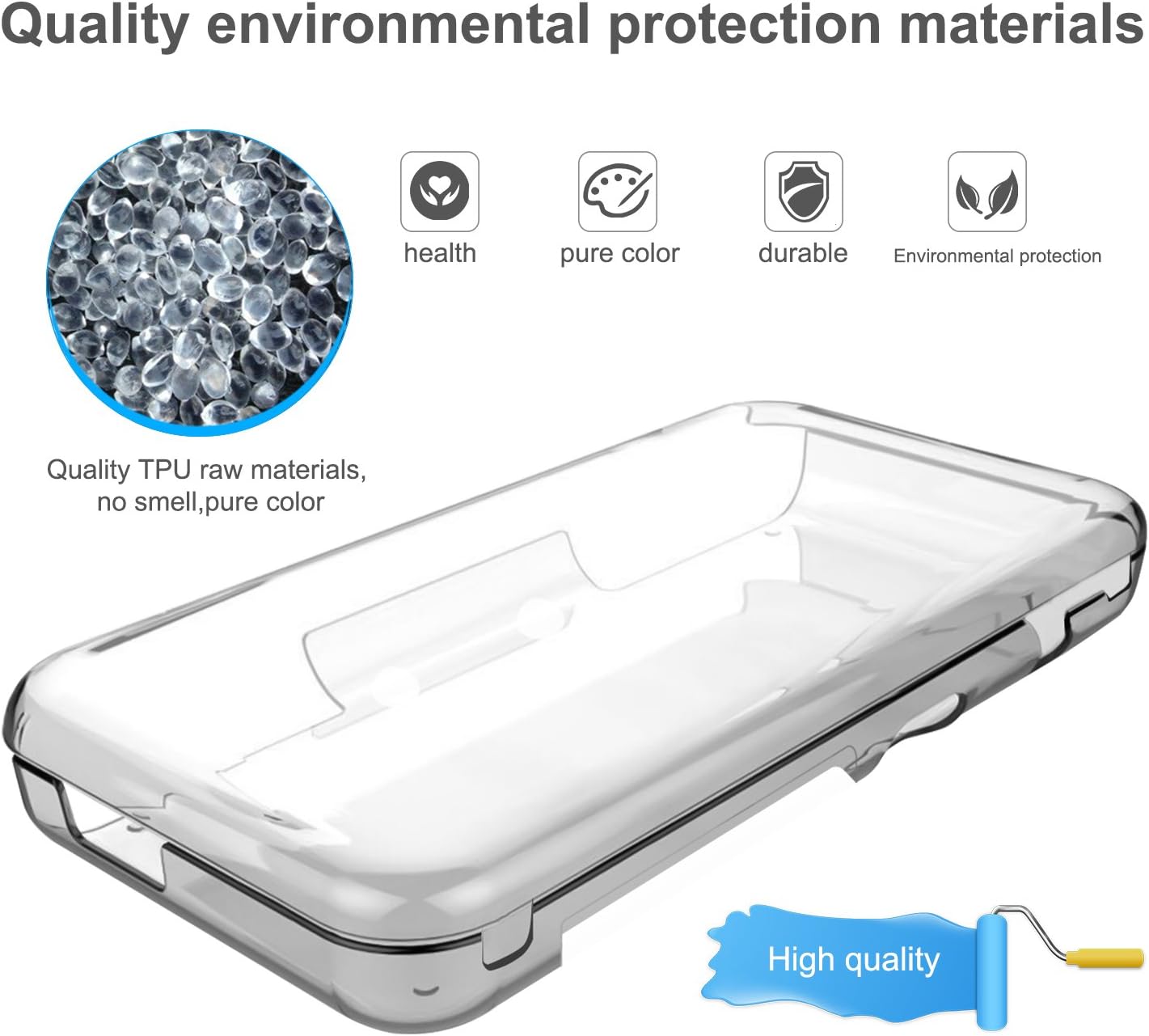 Cover Case for New Nintendo 2DS XL,Crystal Clear Case for New Nintendo 2DS XL: Electronics