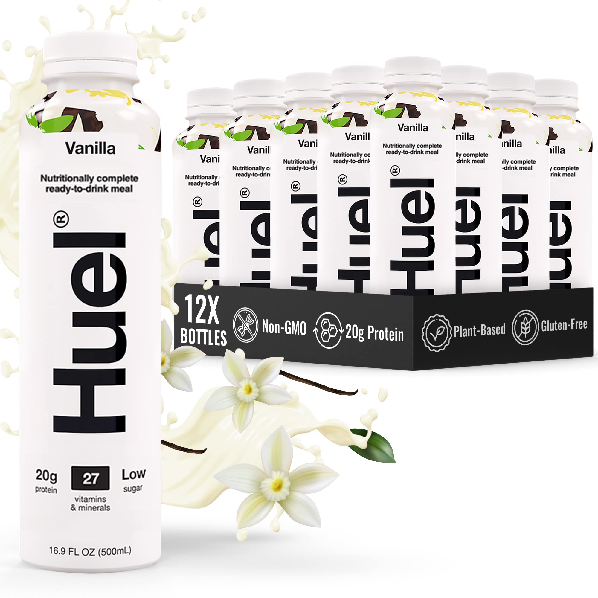 Huel ReadytoDrink Vanilla Meal Replacement Drink High Protein