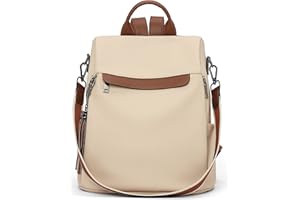 Telena Backpack Purse for Women, PU Leather Anti Theft Travel Purse Shoulder Bags with Tassel