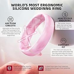 Egnaro Women’s Silicone Engagement Rings, Inner
