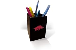 LA AUTO GEAR Fan Creations Arkansas Razorbacks Tide Pen/Pencil Holder