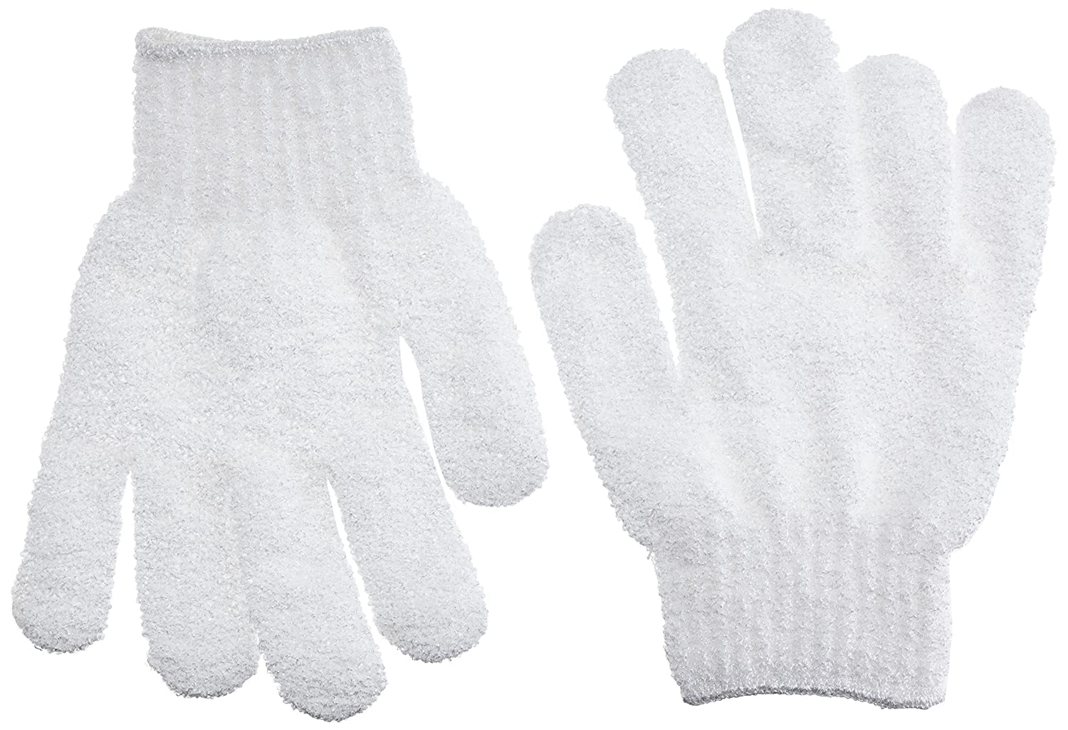 Beautytime Exfoliating Bath Gloves, 2 count, (Pack of 2)