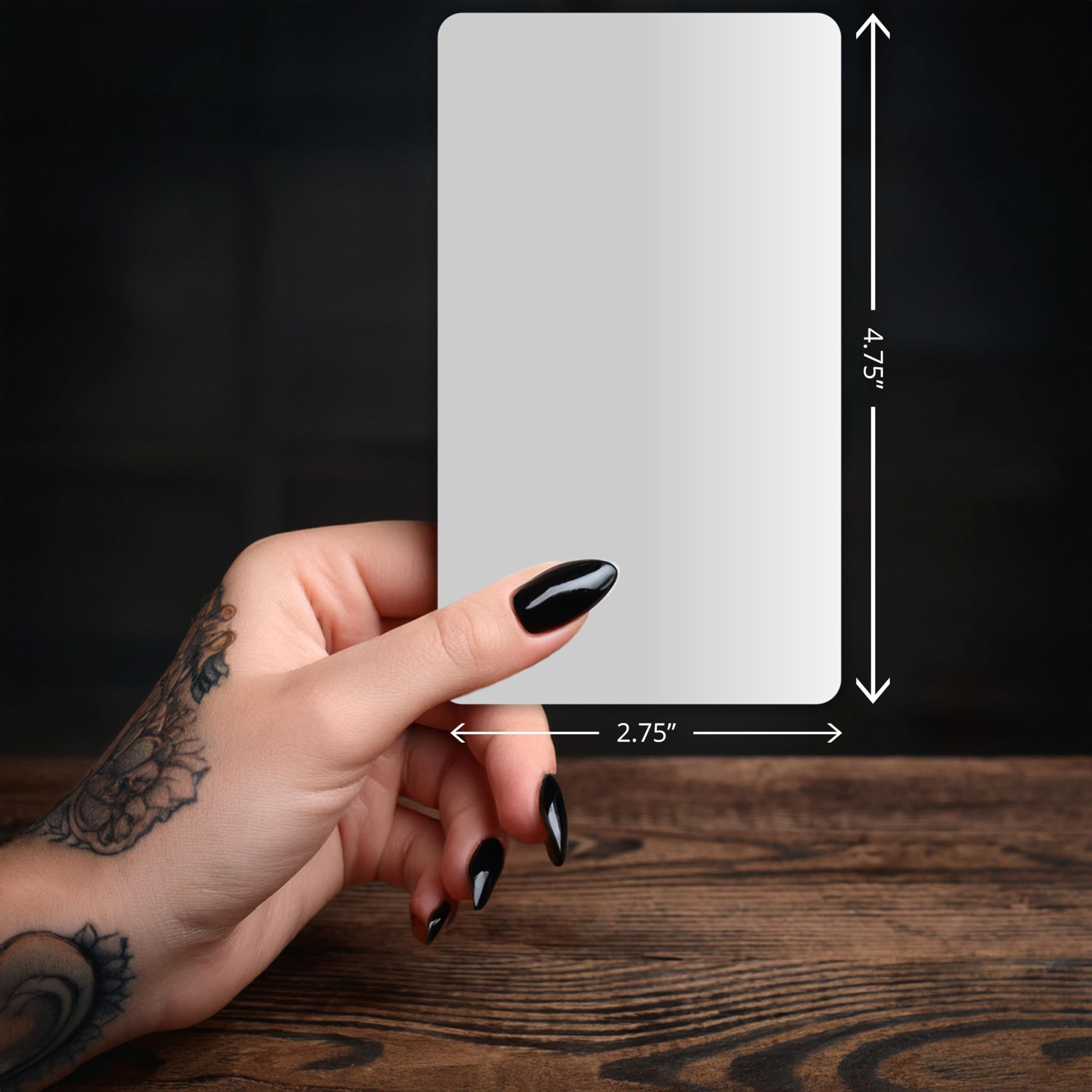 Blank Oracle Tarot Cards to Write On - Create Your Own Oracle Card Deck - (80 Cards per Box / 2.75