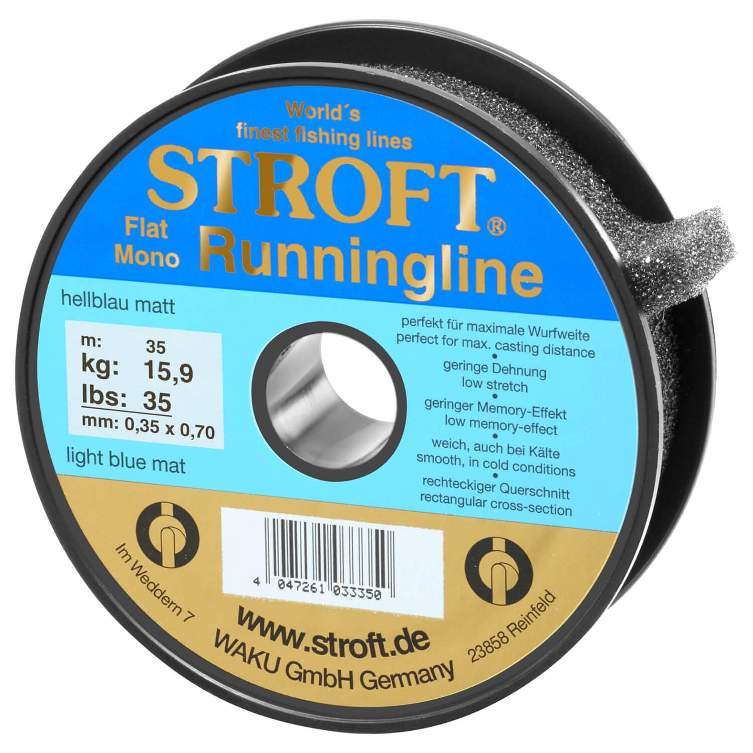 STROFT Runningline Flat Mono (35 lbs)