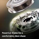 Philips Series 3000X Wet & Dry Electric Shaver Celestial Blue X3053/00 view 3