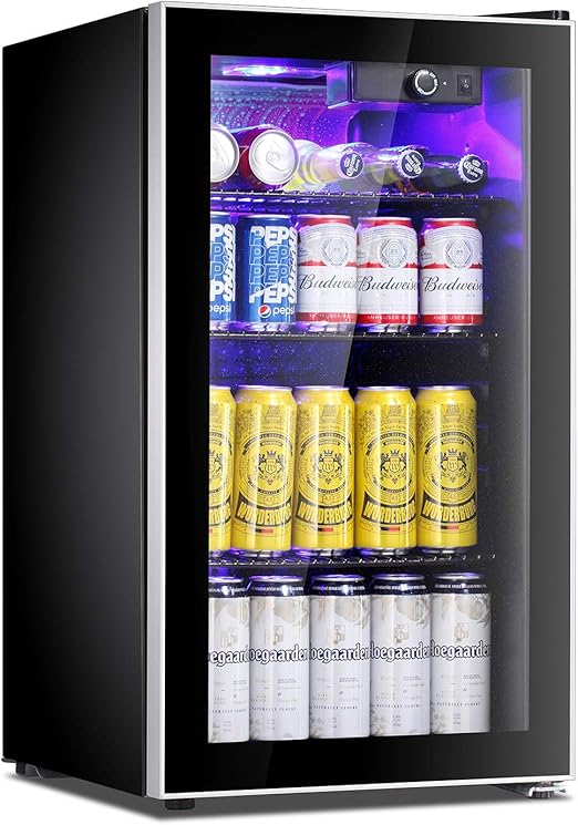 mini beer fridge amazon