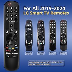 Replacement for LG TV Remote, for All 2019-2024 LG