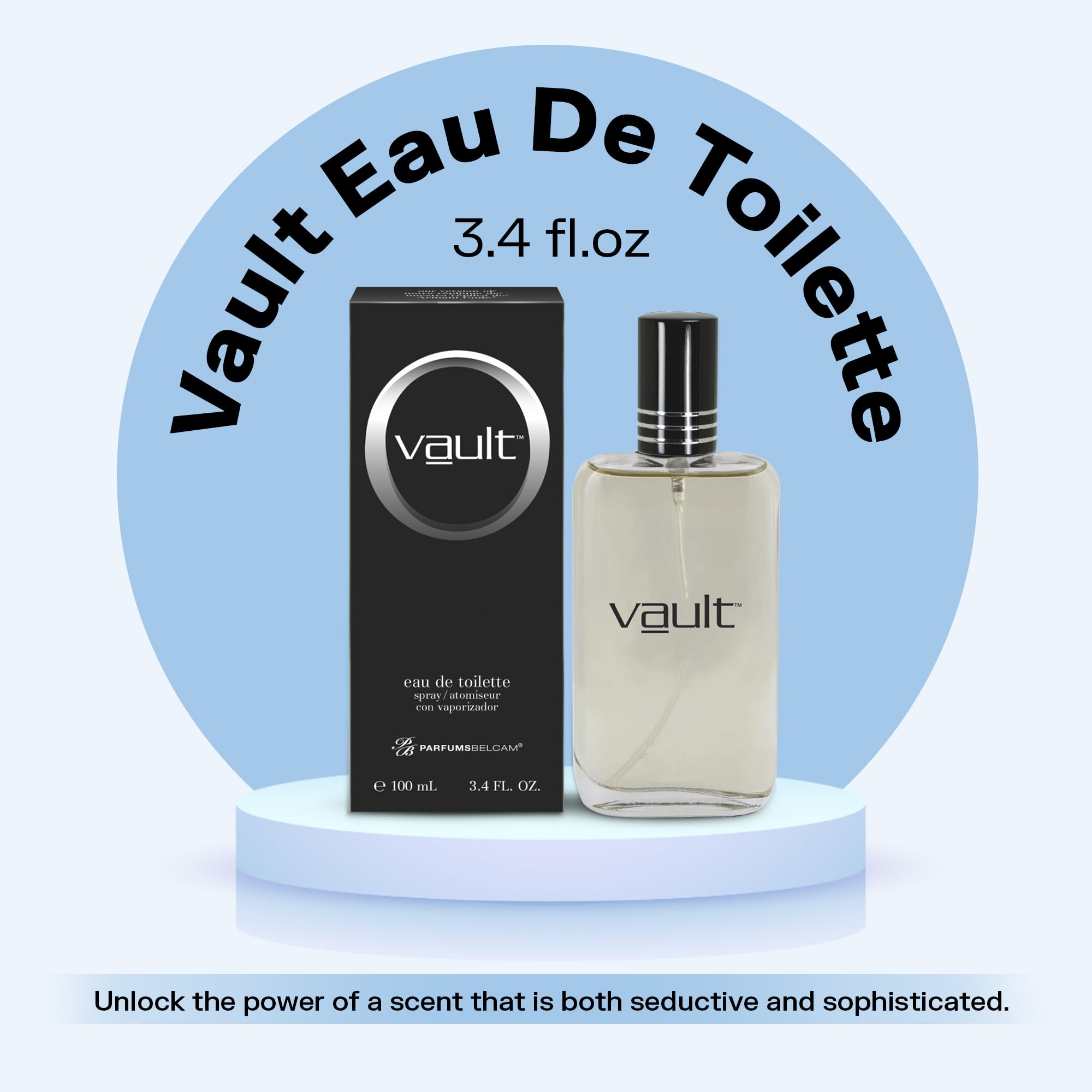 PB ParfumsBelcam Vault Eau De Toilette Spray, Our Version of a Designer, 3.4 fl.oz