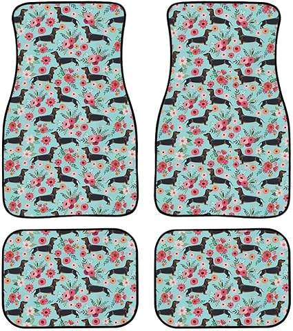 Amazon Com Afpanqz Cute Dachshund Dog Automotive Floor Mats For