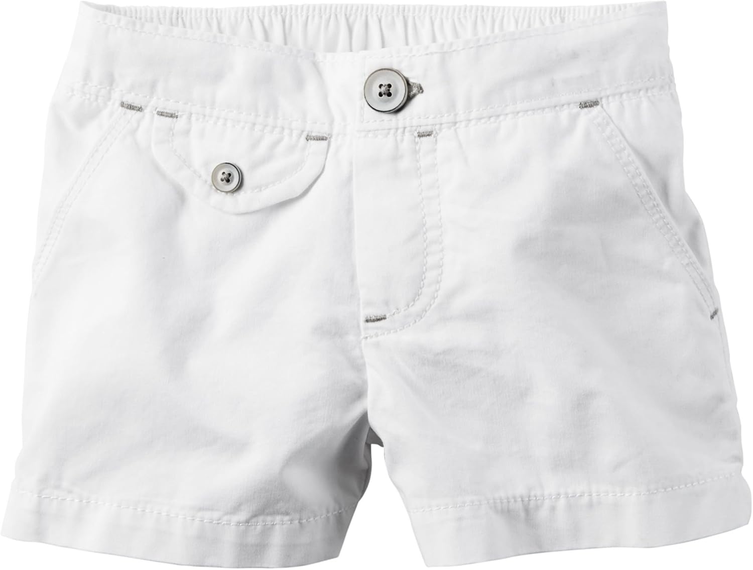 little girls white shorts
