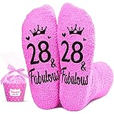 HAPPYPOP Birthday Gift Ideas for Women - Socks for 26 27 28 29 30 35 Year Olds Women