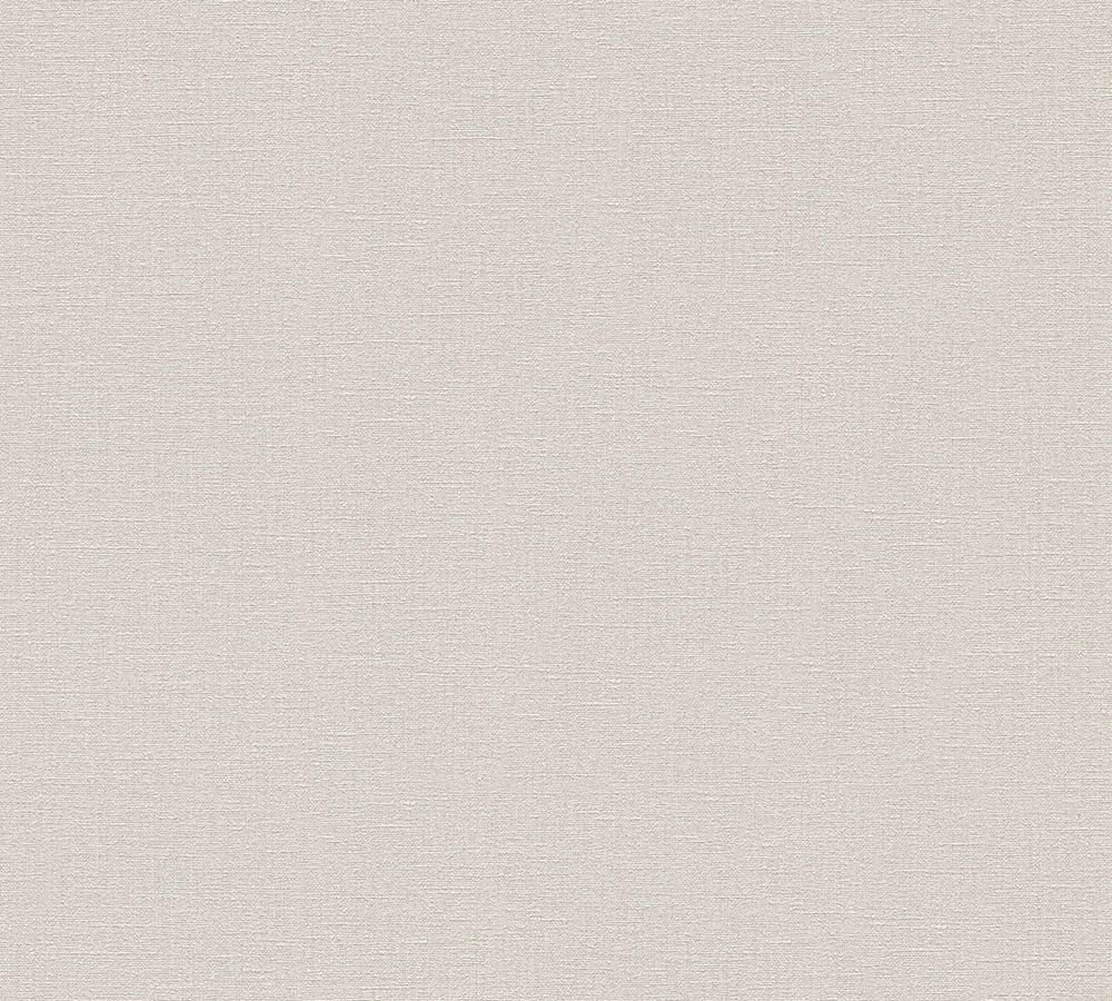 A.S. Création Plain Wallpaper Desert Lodge Non-Woven Wallpaper 10.05 m x 0.53 m Beige Made in Germany 324749 324749