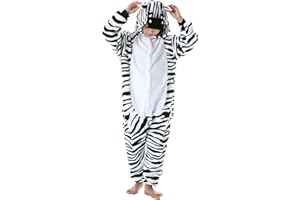 ATOZ Onesie for Kids, Animal Pajamas Halloween Cosplay Costume for Girls Boys