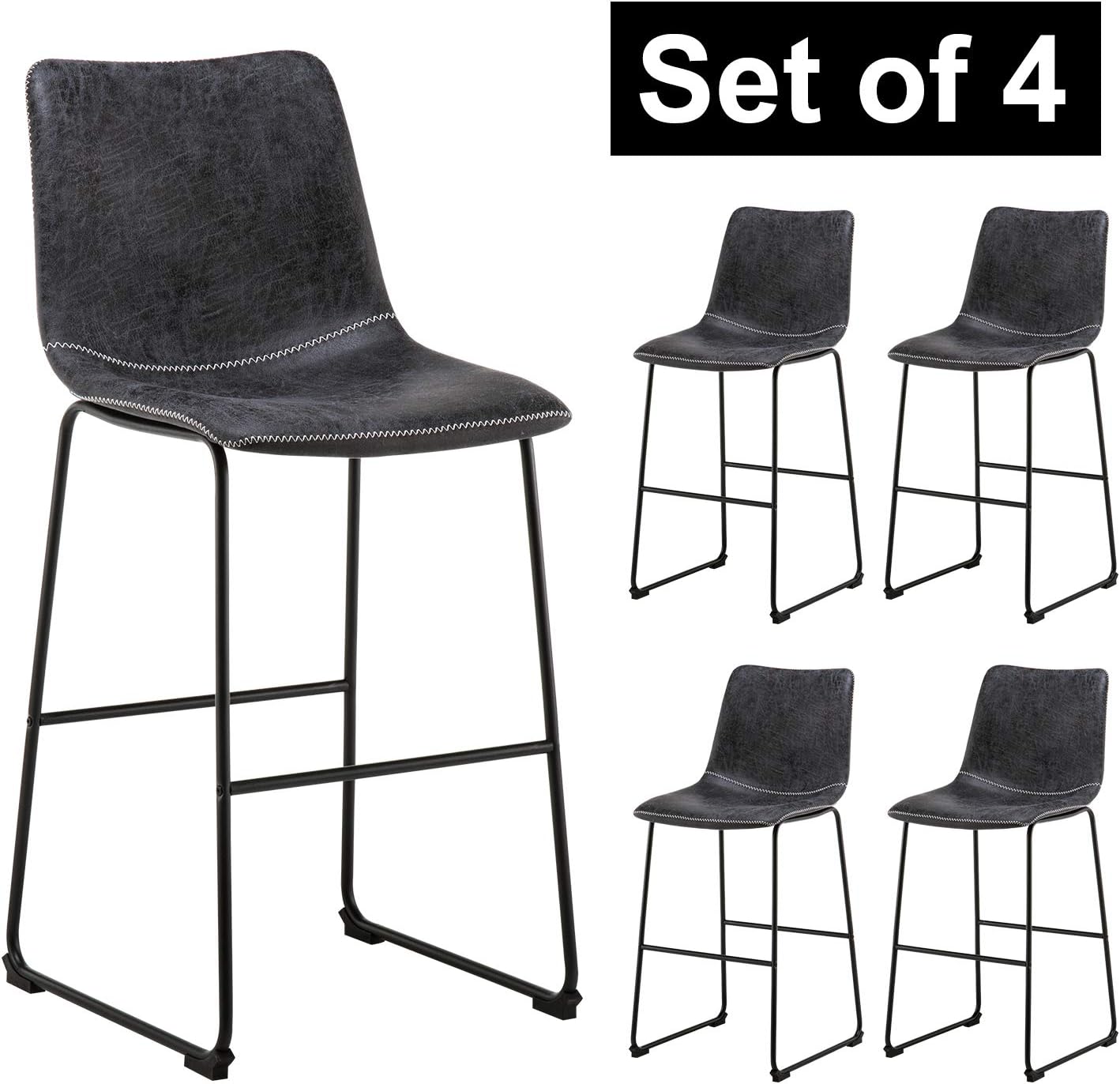 Best 29In Bar Stool Set Of 4
