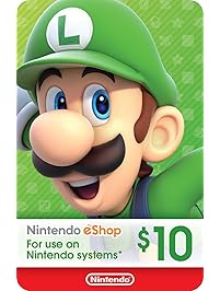 eCash - Nintendo eShop Gift Card $10 - Switch / Wii U / 3DS [Digital Code]