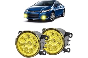 Nartoup 2025 LED Fog Lights 3.5 inch Compatible with Honda Accordt 2013 2014 2015 Civic 2013-2021,H11 Fog Light Assembly 3500